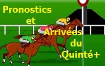 Pronostics et arrivees