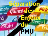 Separation enjeux pmu