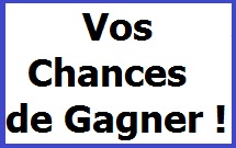 Vos chances de gagner